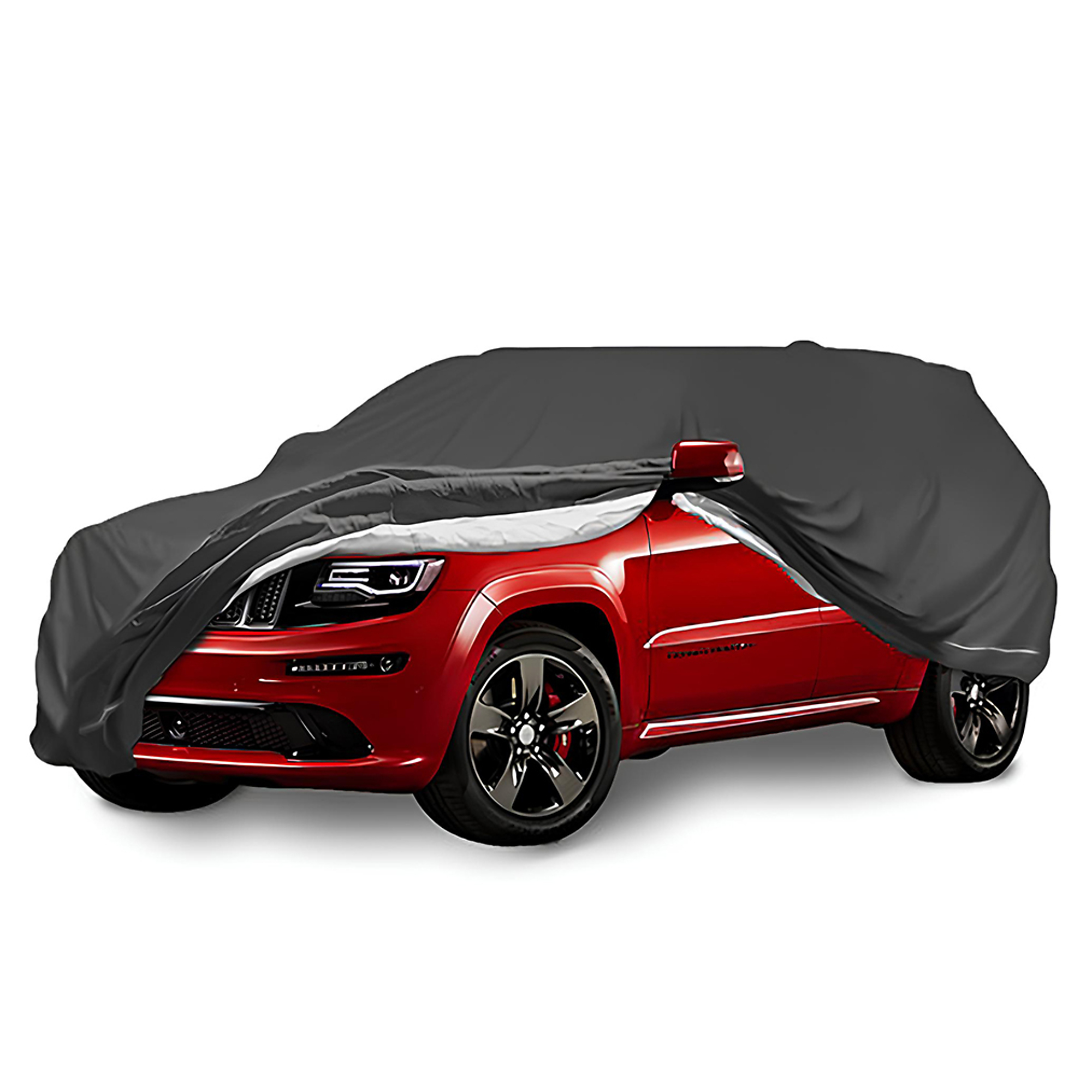 Eevelle, Tour DLX Perform SUV Cvr-Size 4(16ft.3in.x5ft.9in.x4ft.9in.), Cover Type Universal, Color Gray, Material Polypropylene, Model# TDSU1516-GRY